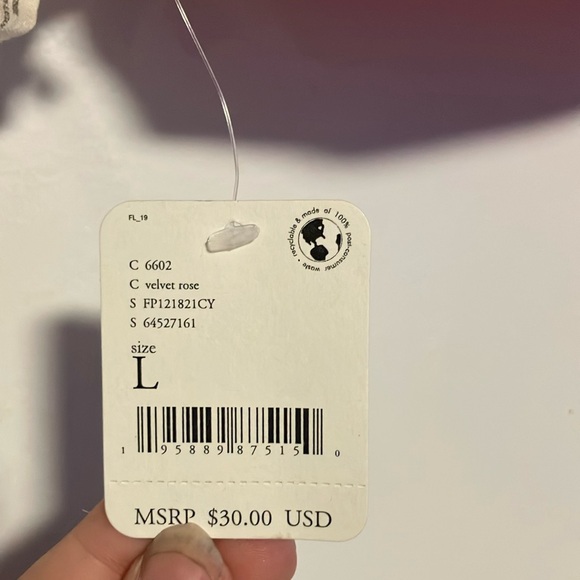 NWT Free People  Intimately Women's Bralette Size Large - Picture 2 of 7